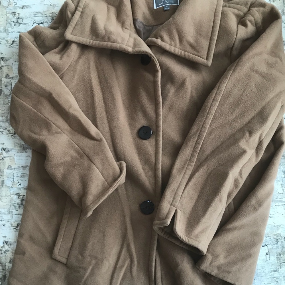 Tan JM collection coat